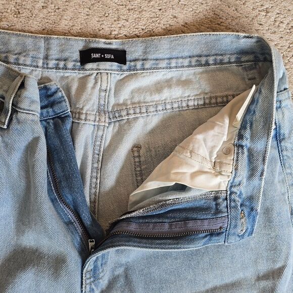 Saint +Sofia | Wide Leg Jeans - Picture 5 of 12